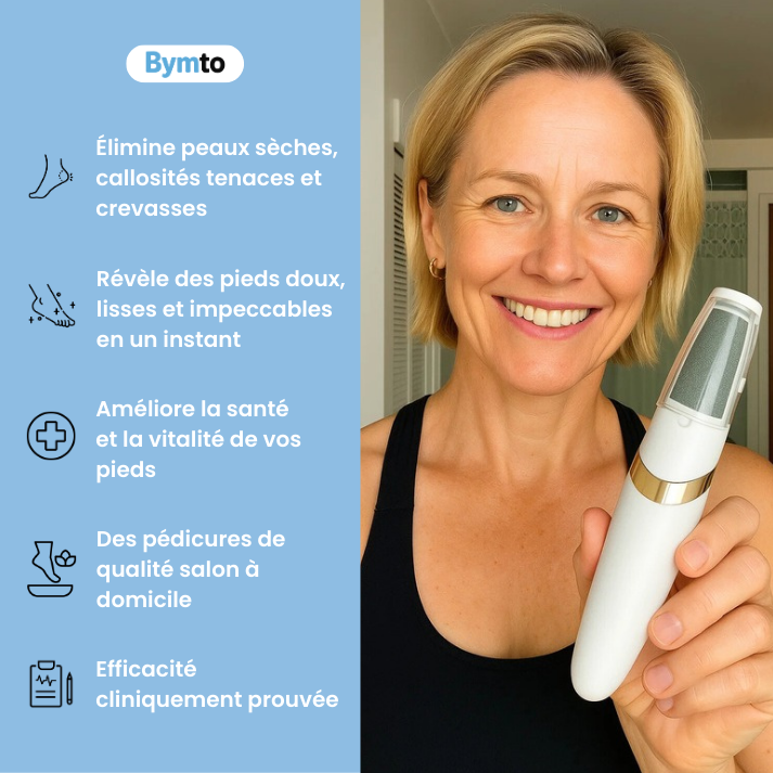 CALIO PRO®|Râpe électrique anti-callosités