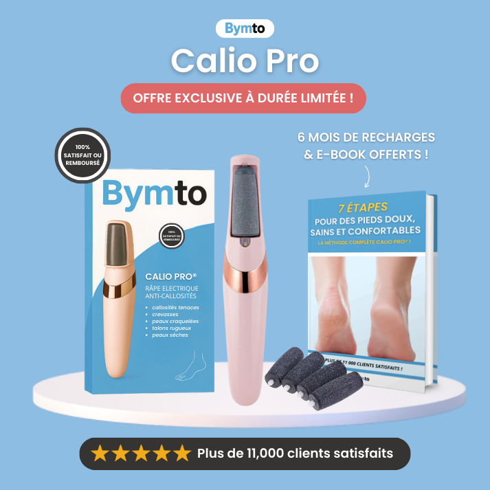 CALIO PRO®|Râpe électrique anti-callosités