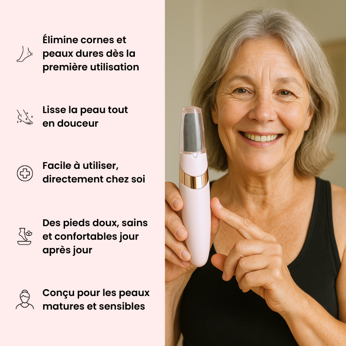 CALIO PRO®｜Pédicure électrique à domicile