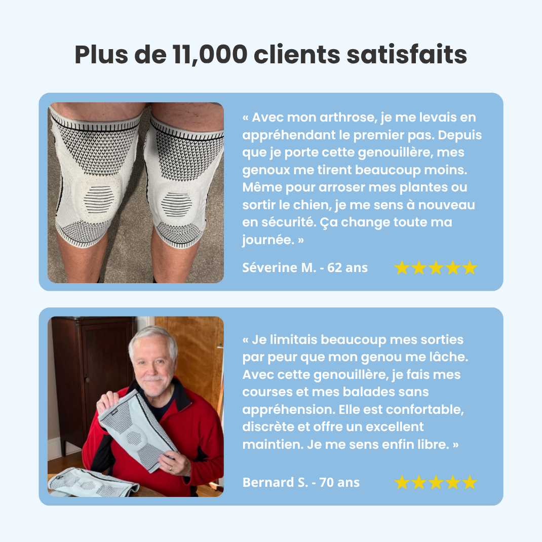 GENOU PRO® | Genouillère de compression