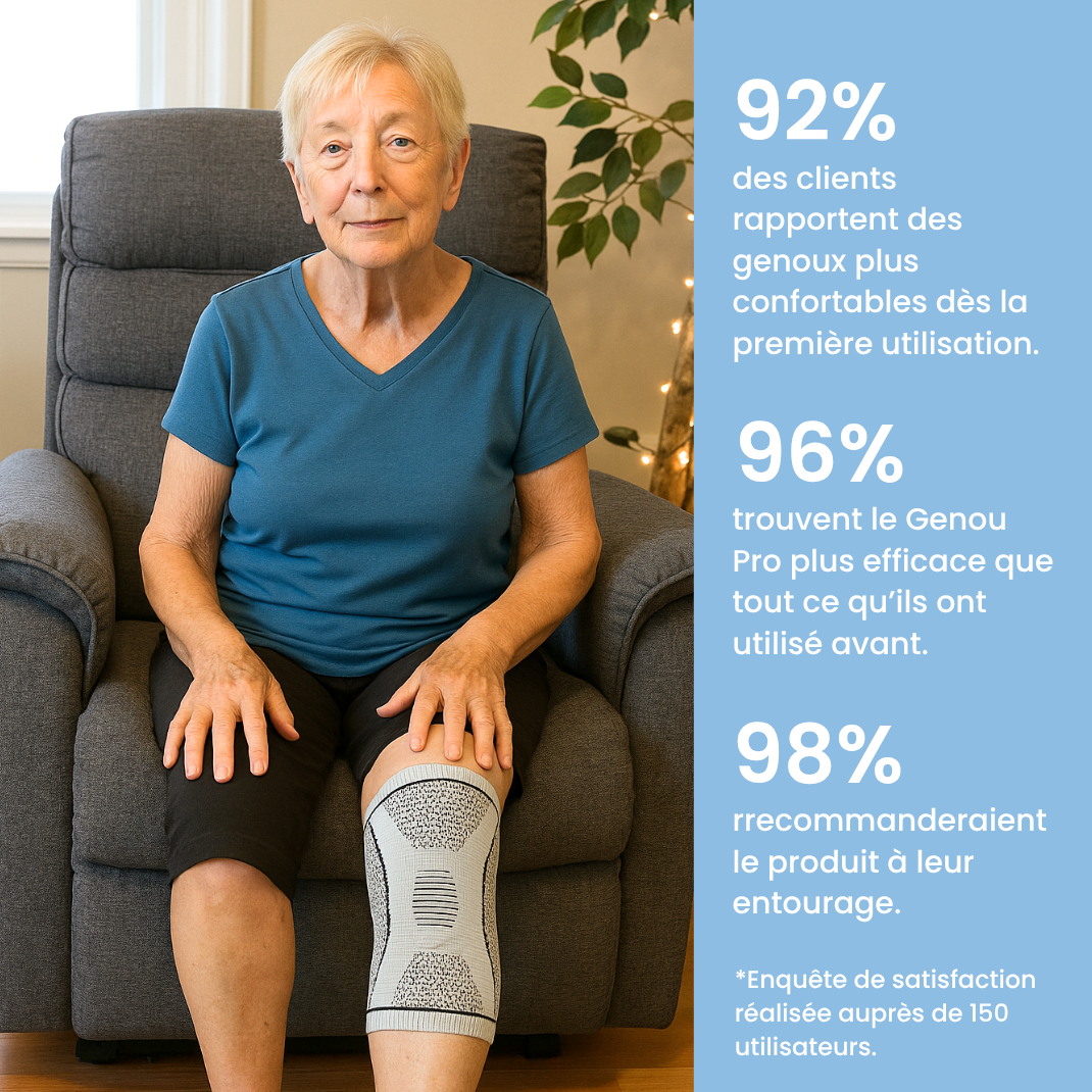 GENOU PRO® | Genouillère de compression