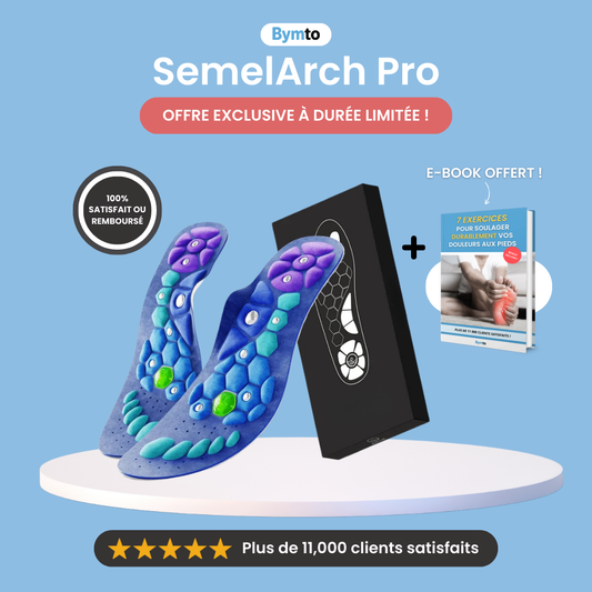SemelArch Pro® | Semelle d'accupression anti-douleur